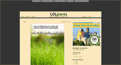 Desktop Screenshot of lolplants.com