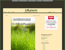 Tablet Screenshot of lolplants.com